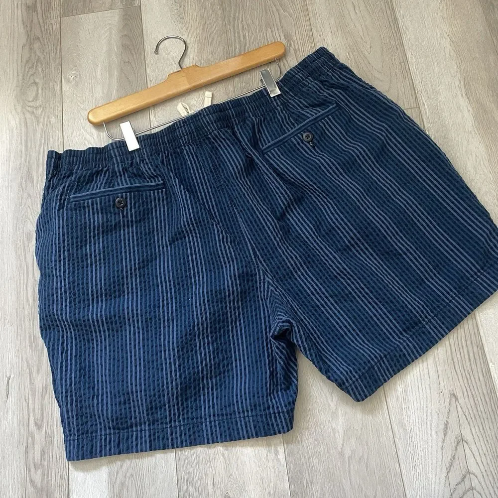 J.Crew Striped Shorts dock textured 5.5